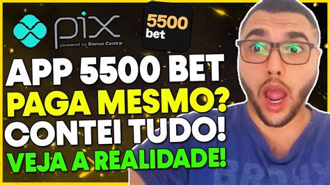 App 5500 Bet Paga Mesmo CONTEI TUDO PARA VOCES App 5500 Bet é