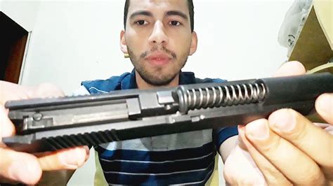 Desmontagem Em Primeiro Escalao Pistola Md Lx Youtube