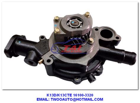 Eh700 16100 1170 Water Pump 16100 1170 Truck Engine Parts Eh700 Diesel Water Pump For Hino