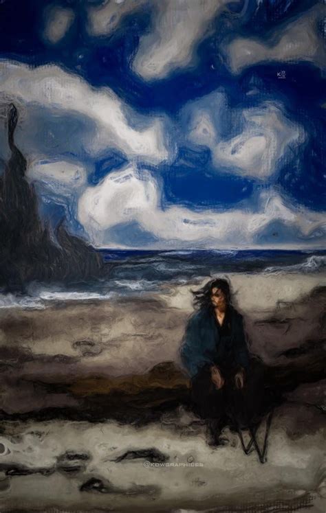 Gonna End Off 2023 With One Last Oil Painting Of Vagabond Praying