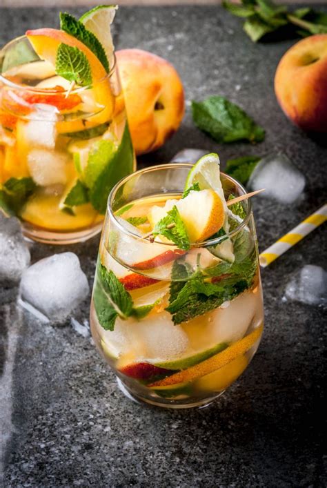 Easy Peach Mojito Recipe The Perfect Summer Cocktail