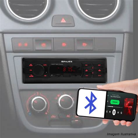 Rádio Mp3 Player Carro Shutt Montana Bt Som Automotivo Frete grátis