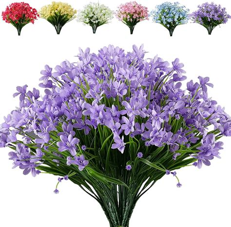 Grnshts Bundles Artificial Flowers Fake Daffodils Flowers Uv