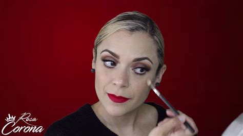 Maquillaje Con Labios Rojos YouTube