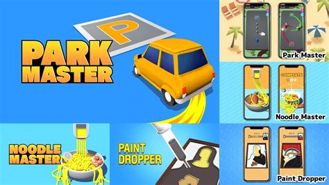 全世界で1億ダウンロード突破！ハイパーカジュアルゲーム「park Master」「noodle 面白法人カヤック