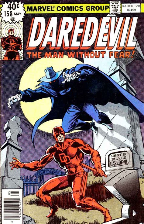 Daredevil #158 - Frank Miller art & cover - Pencil Ink