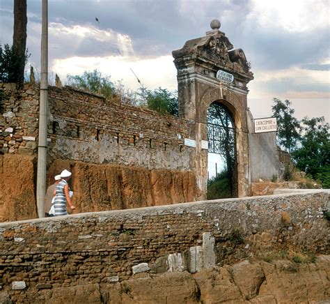 Entrance and Ramp to Catacombs, Rome, Italy, 1959 Photograph by A Macarthur Gurmankin - Pixels