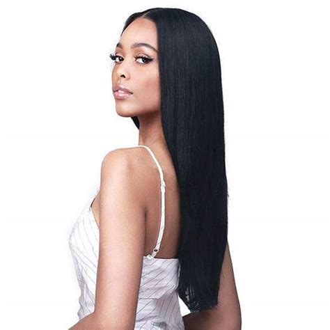 Bobbi Boss 100 Human Hair Lace Front Wig Mhlf590 Straight 24