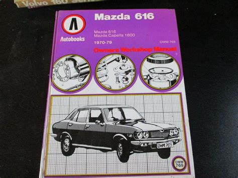 769 Unwrapped Autobooks Manual Mazda 616 Capella 1600 1970 1979 EBay