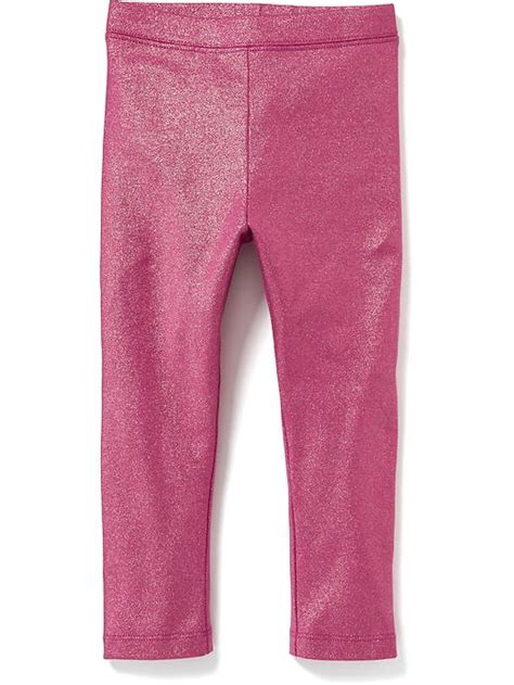 Jersey Shimmer Leggings For Toddler Girls Old Navy