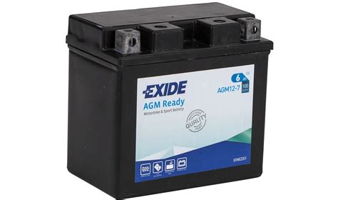 Batteri Exide V Ah Agm Ready Vedlikeholdsfri Agm Thansen No