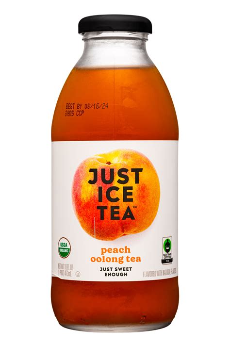 Peach Oolong Tea Just Ice Tea Bevnet Product Review Ordering