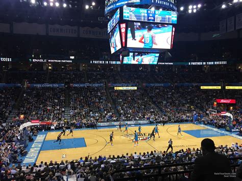 Paycom Center Seating: Guide to Views from Section 106