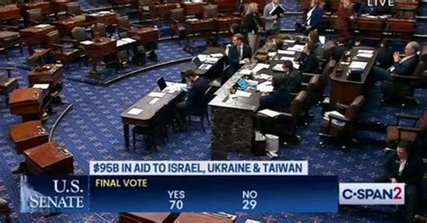 Despicable Senate Passes 95 Billion Package With Ukraine Aid And