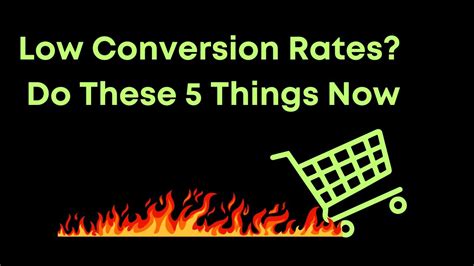 Boost Your Conversion Rates Today With These 5 Easy Tips Youtube