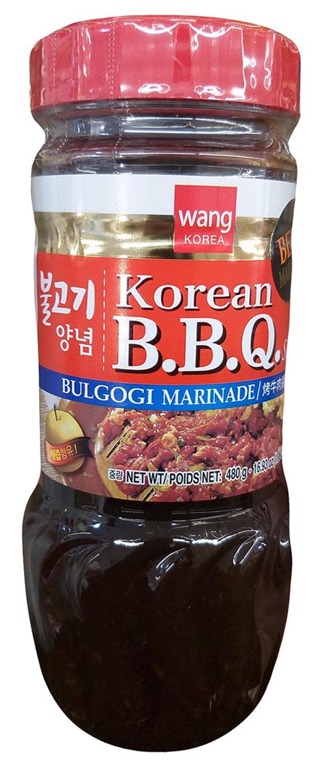 Wang Korea Korean Bbq Sauce Bulgogi Marinade 106 Pounds 1 Bott