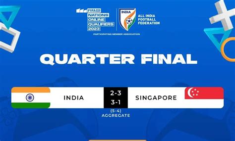 Fifae Nations Online Qualifiers 2023 Team India Qualify For Fifae