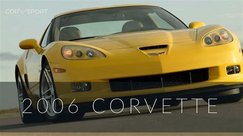 2006 C6 Chevrolet Corvette Specifications Vin And Options