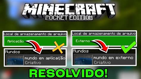 COMO PASSAR MUNDOS DE APLICAÇÃO PARA EXTERNO NO MINECRAFT PE YouTube