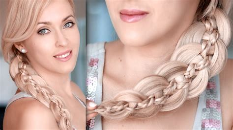 Tuto Coiffure Tresse 5 Branches