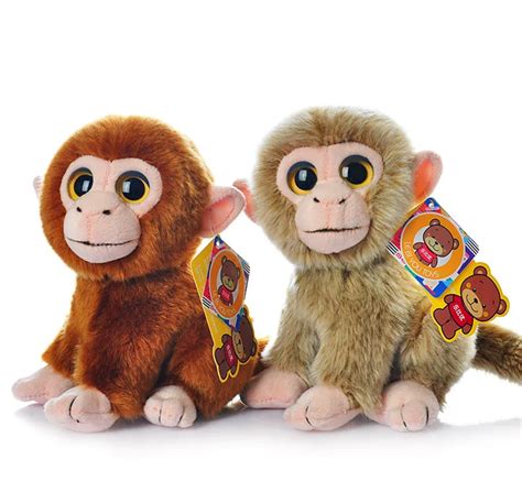 Buy 18cm Simulation Monkey Plush Toys Kawaii Stuffed