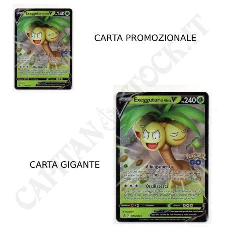 Pok Mon Exeggutor Di Alola V Carta Promozionale Carta Gigante