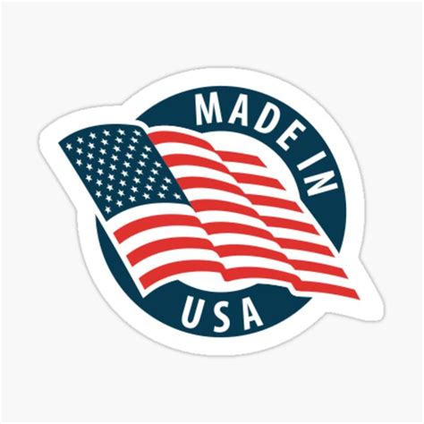 Made In America Stickers | Redbubble