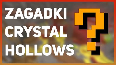 Zagadki Crystal Hollows Hypixel Skyblock PL YouTube