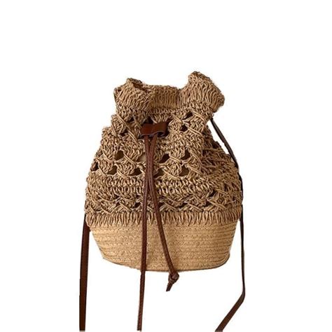 Citetoile Sac De Plage Pour Femme Sacs Bandouli Re En Paille Pour Les