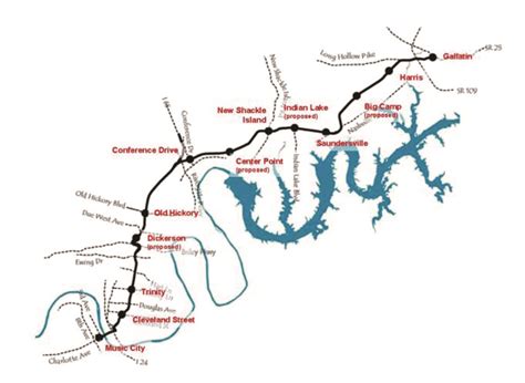 Charlotte Light Rail Route Map