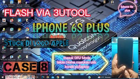 Iphone 6s Plus Flashing Via 3u Tool Youtube