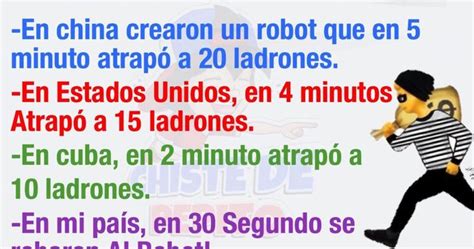 El Robot Y Los Ladrones