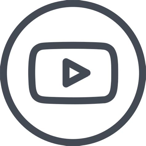 Youtube Circle Icon At Collection Of Youtube Circle