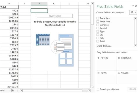 How To Select All Values In Pivot Table Field List Printable Online