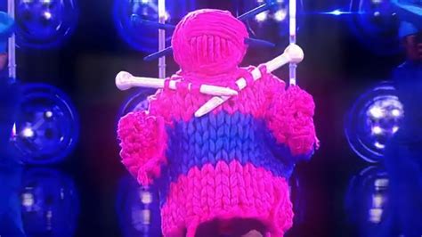 Masked Singer Fans Convinced Knitting Is Huge 90s Pop Star After