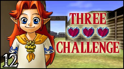 The Legend Of Zelda Ocarina Of Time Three Heart Challenge Episode