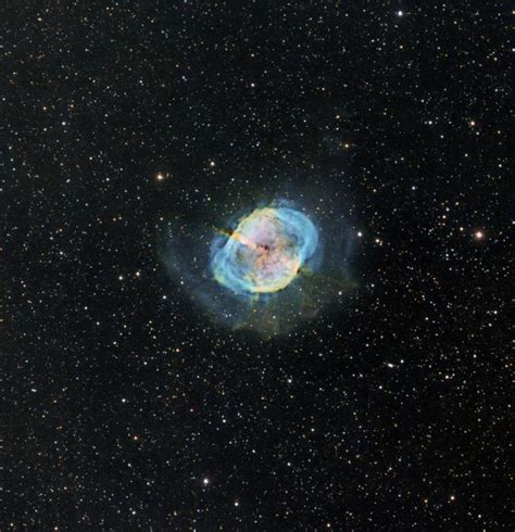 The Dumbbell Nebula Also Known As The Apple Core Nebula Messier