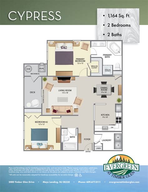 Evergreen Floor Plan - floorplans.click