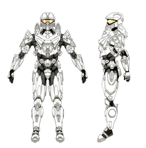 Halo 4 Armor Design By Touixlo On Deviantart