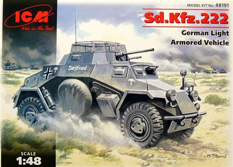 MODELIMEX Online Shop | 1/48 Sd.Kfz.222 German armored car WWII | your favourite model shop