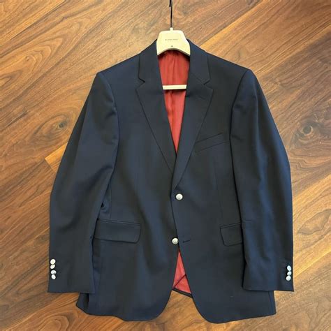 Burberry Veston Jacket Blazer Navy Grösse 50 Kaufen auf Ricardo