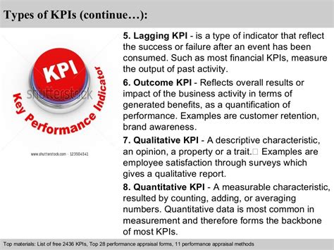 Quality Kpi Examples