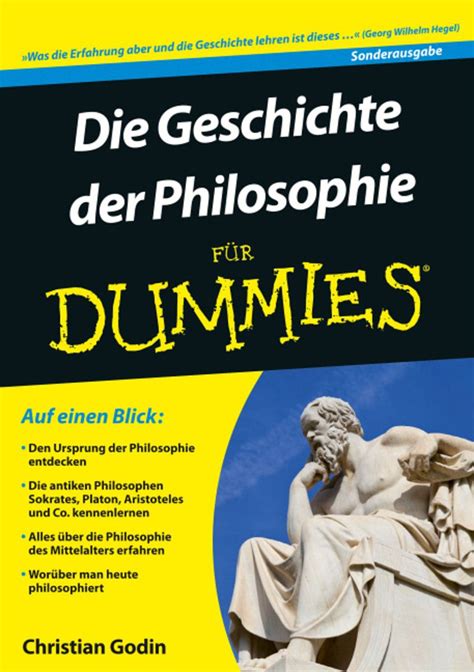 Geschichte der Philosophie für Dummies online kaufen