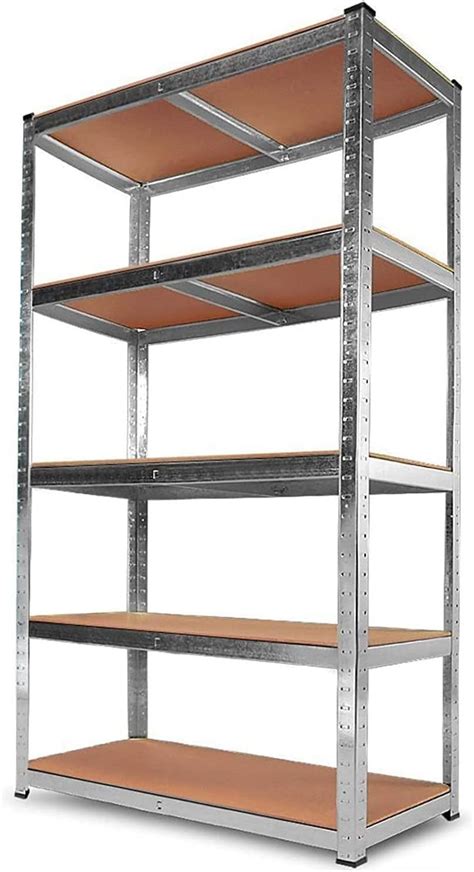 Scaffale Scaffali Scaffalature Mensole In Metallo E Mdf Ad Incastro