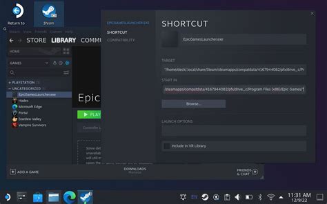 How To Install Epic Games Store On Steam Deck Windows Central