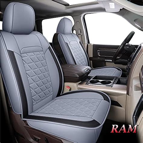 Coverado Dodge Ram Car Seat Covers Full Set Leather Seat Covers Custom For Car