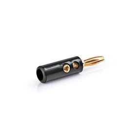 Banana Connector Straight Male Gold Plated Screw Cable Input