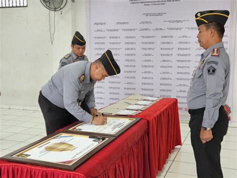 Lapas Pancur Batu Gelar Penandatanganan Pakta Integritas Dan Komitmen