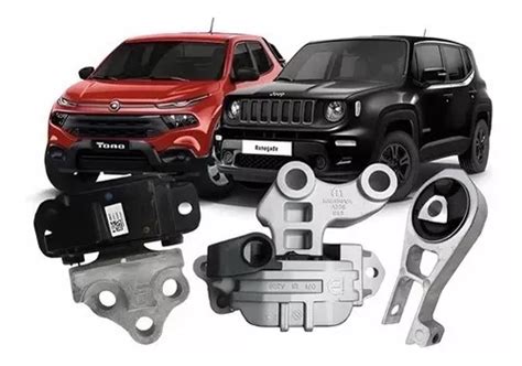 Kit Coxim Motor Câmbio Fiat Toro Jeep Renegade 1 8 Flex Orig