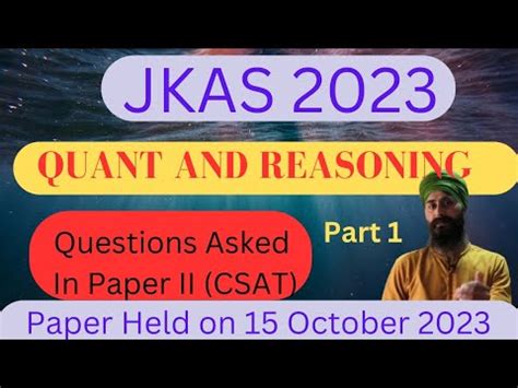 Jkas Csat Paper Ii Complete Solutions Analysis Jkpsc